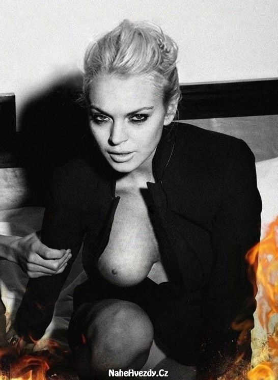 Nahá Lindsay Lohan. Fotka - 85